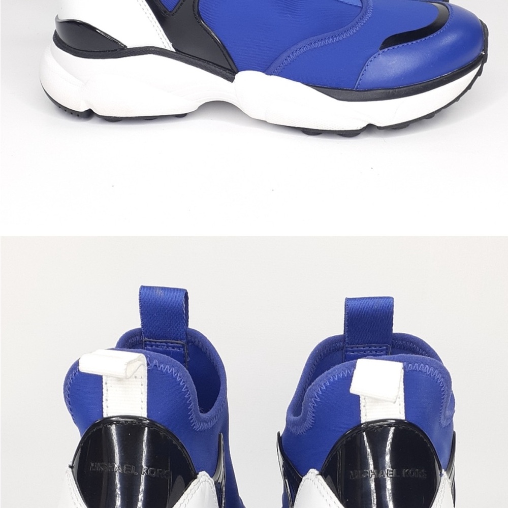 Michael Kors Shoes Ladies Blue Hi Top Sneakers